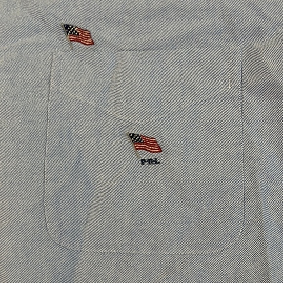Ralph Lauren Flag Button Down - Picture 3 of 9